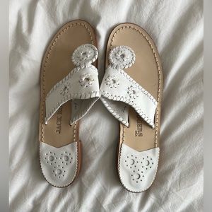 White Never worn Jack Rogers